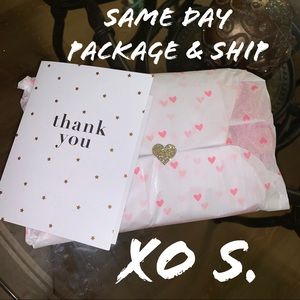 Same Night Packaging & Shipping 💕
